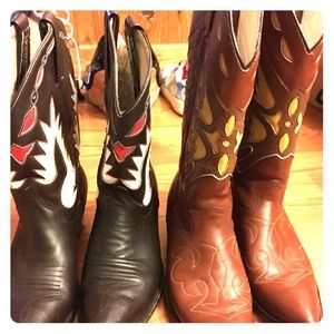Genuine custom made women’s Cowboy Boots.